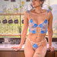 Enchanted Blue Blossom Lace Lingerie Set