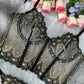 Chic Luxe Noir & Gold Lingerie Set
