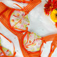 Sunny Meadow Floral Lace Lingerie Set
