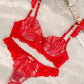 Red Top Temptation Lingerie Set