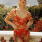 Red Ribbon Sculpting Lingerie Set