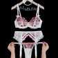 Emily Blossom Kiss Lingerie Set