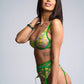 Fresh Lemon Embroidery Lingerie Set