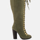 Street-Slay Antique Heeled Calf Boot