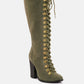 Street-Slay Antique Heeled Calf Boot