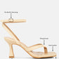 Celty Ankle Strap Spool Heel Sandals