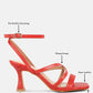 Serling Croc Spool Heel Sandals