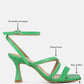 Serling Croc Spool Heel Sandals