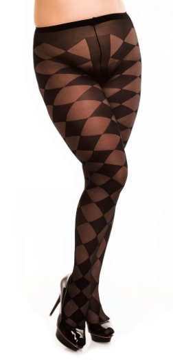 Diamond Queen Tights