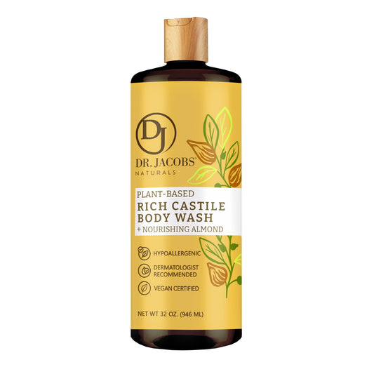 Almond Pure Castile Body Wash