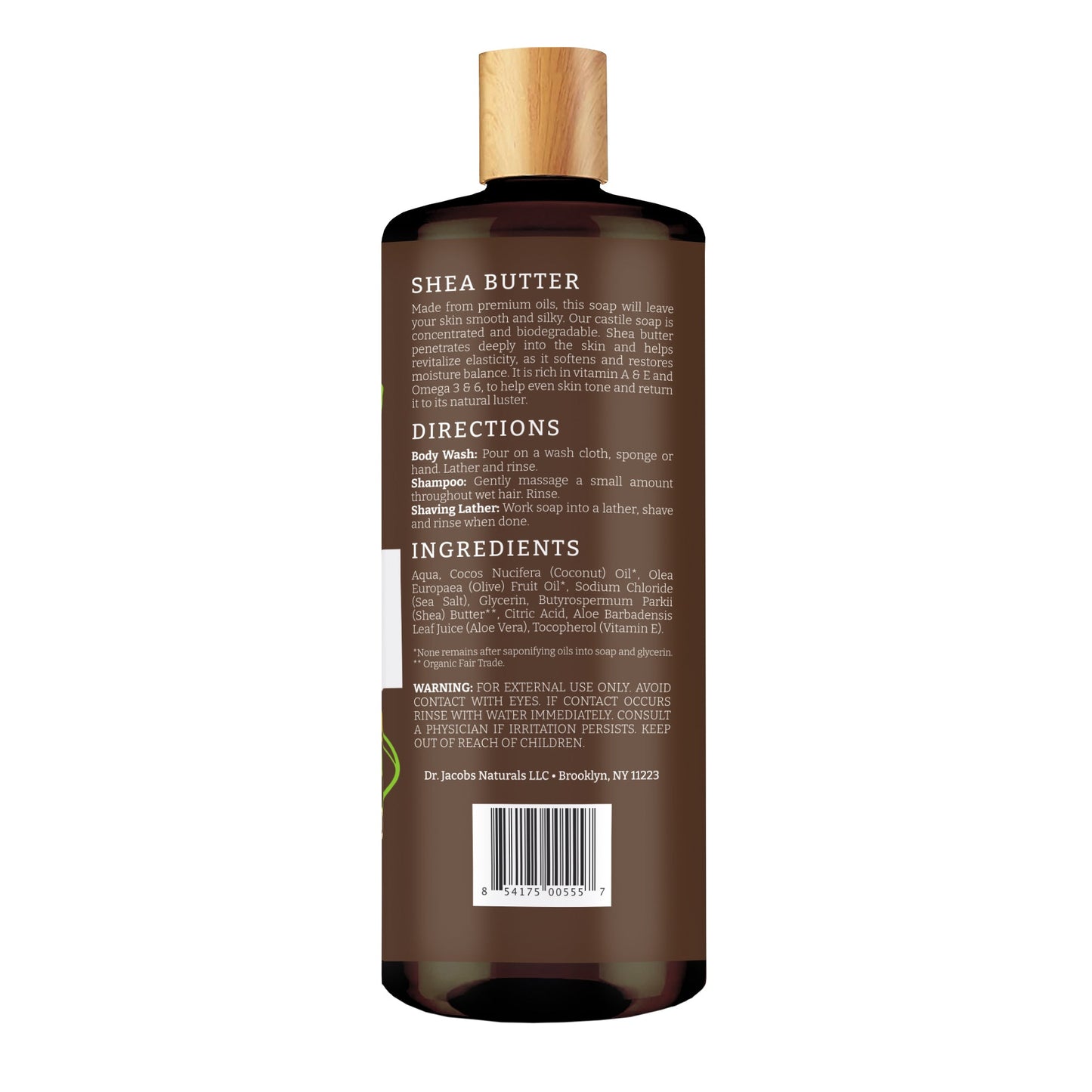 Shea Butter Castile Body Wash