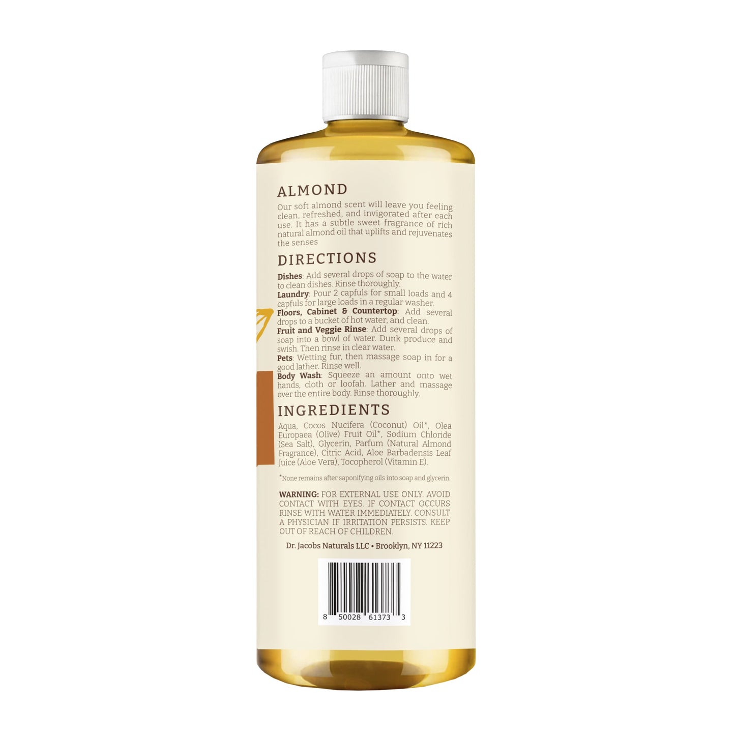 Almond All in 1 Castile Soap
