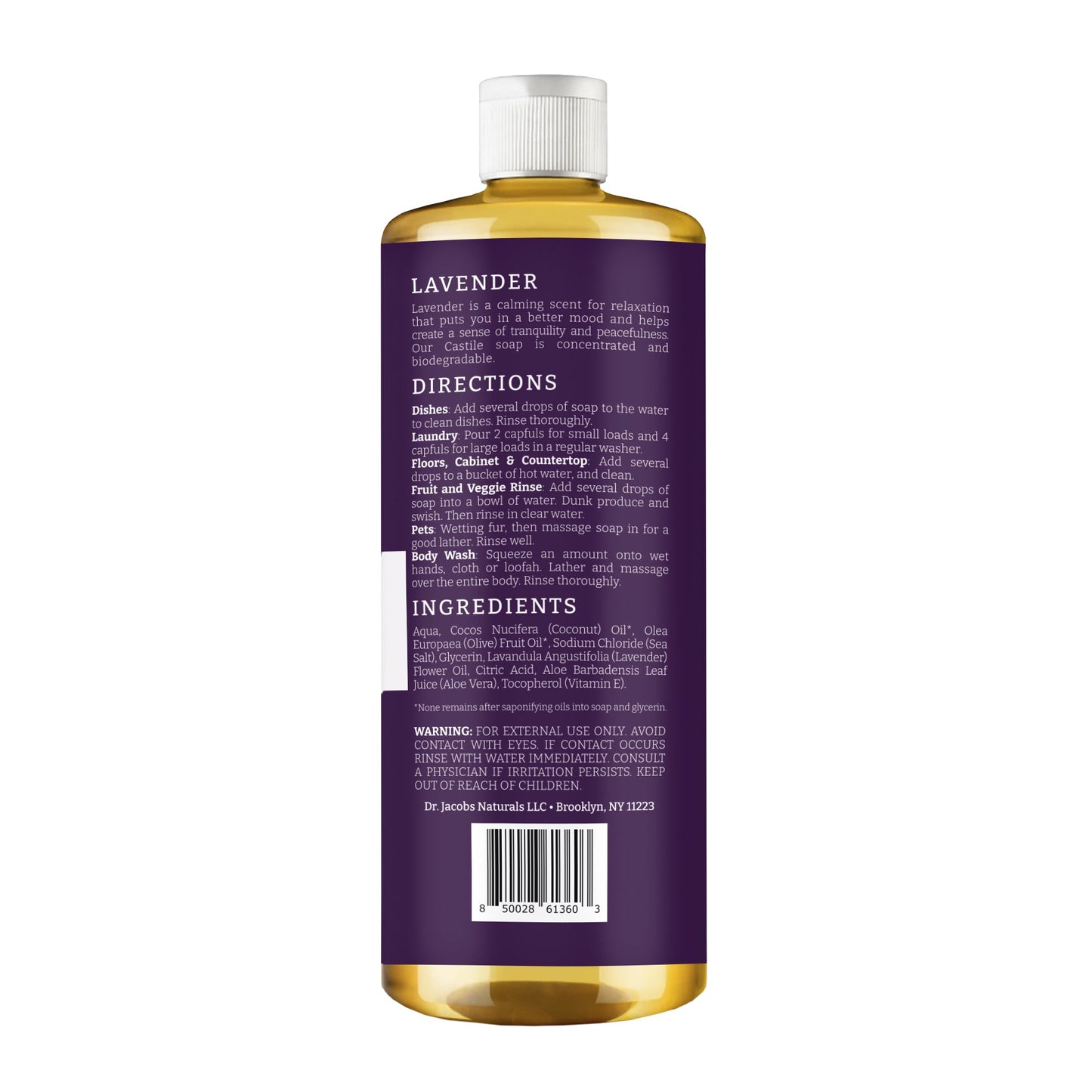 Lavender All in 1 Castile Soap