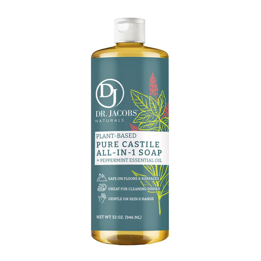 Peppermint All in 1 Castile Soap