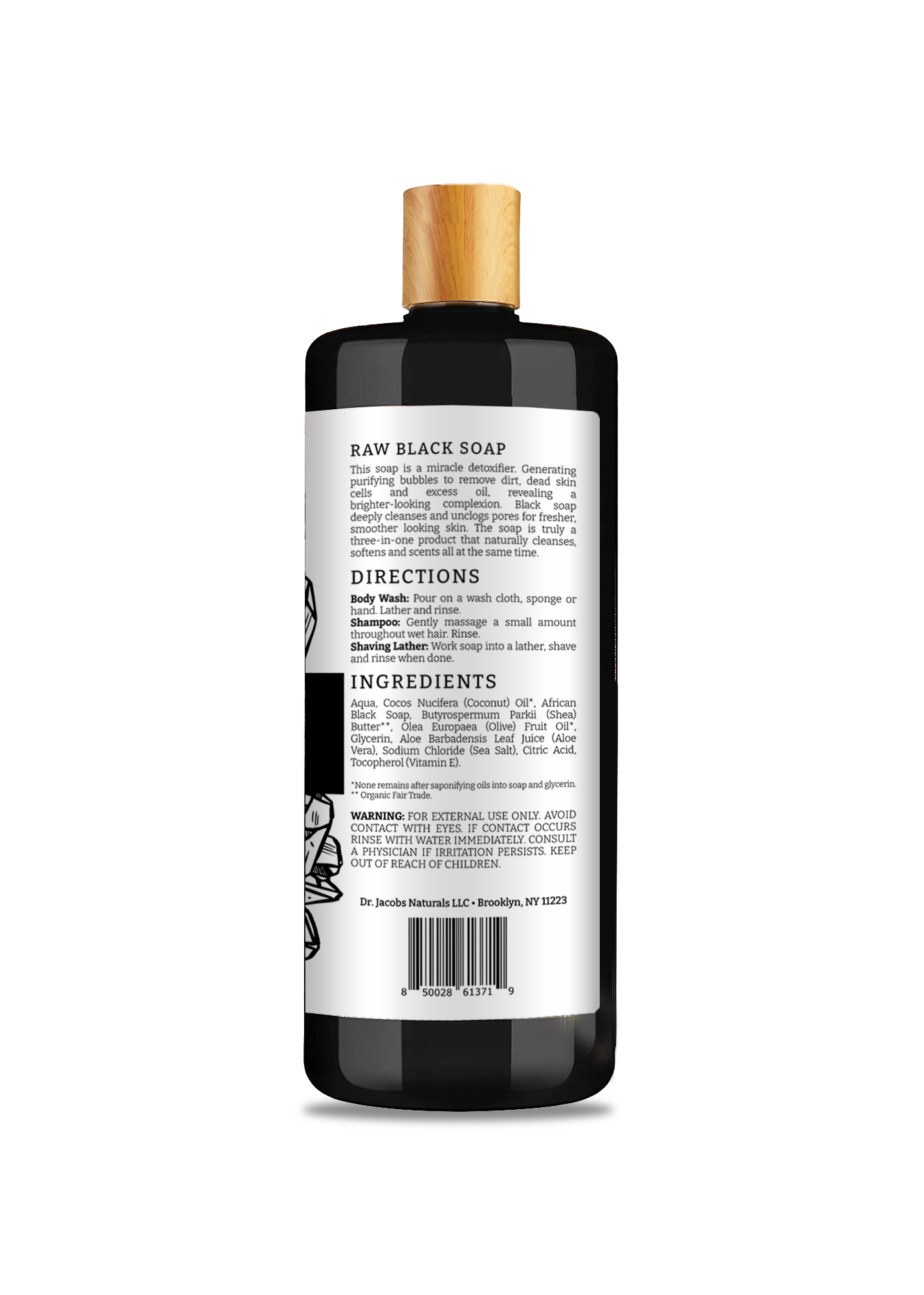 Raw Black Soap