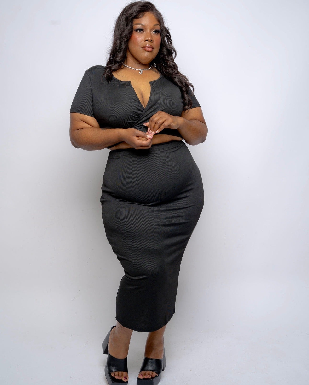 “Madam Majestic” Skirt Set