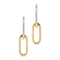 Doreen Mixed Metal Oval Drops