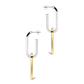 Doreen Mixed Metal Oval Drops