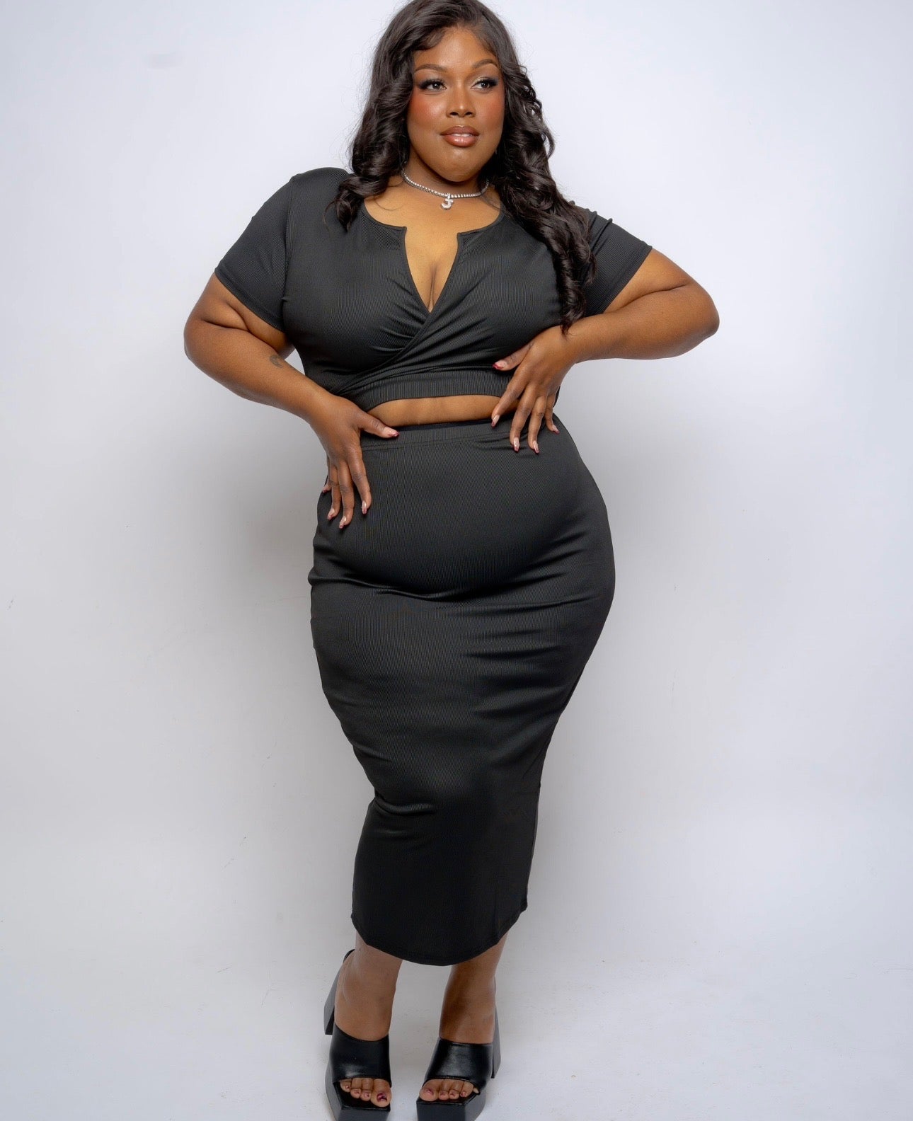 “Madam Majestic” Skirt Set