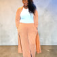 2 Piece Longline Cardigan And Pant Set