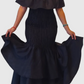 Black One Size Fits Most Mermaid Style Dress