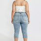 Pin Tuck Capri