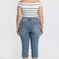 Pin Tuck Capri