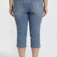 Pin Tuck Capri