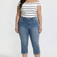 Pin Tuck Capri