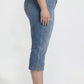Pin Tuck Capri