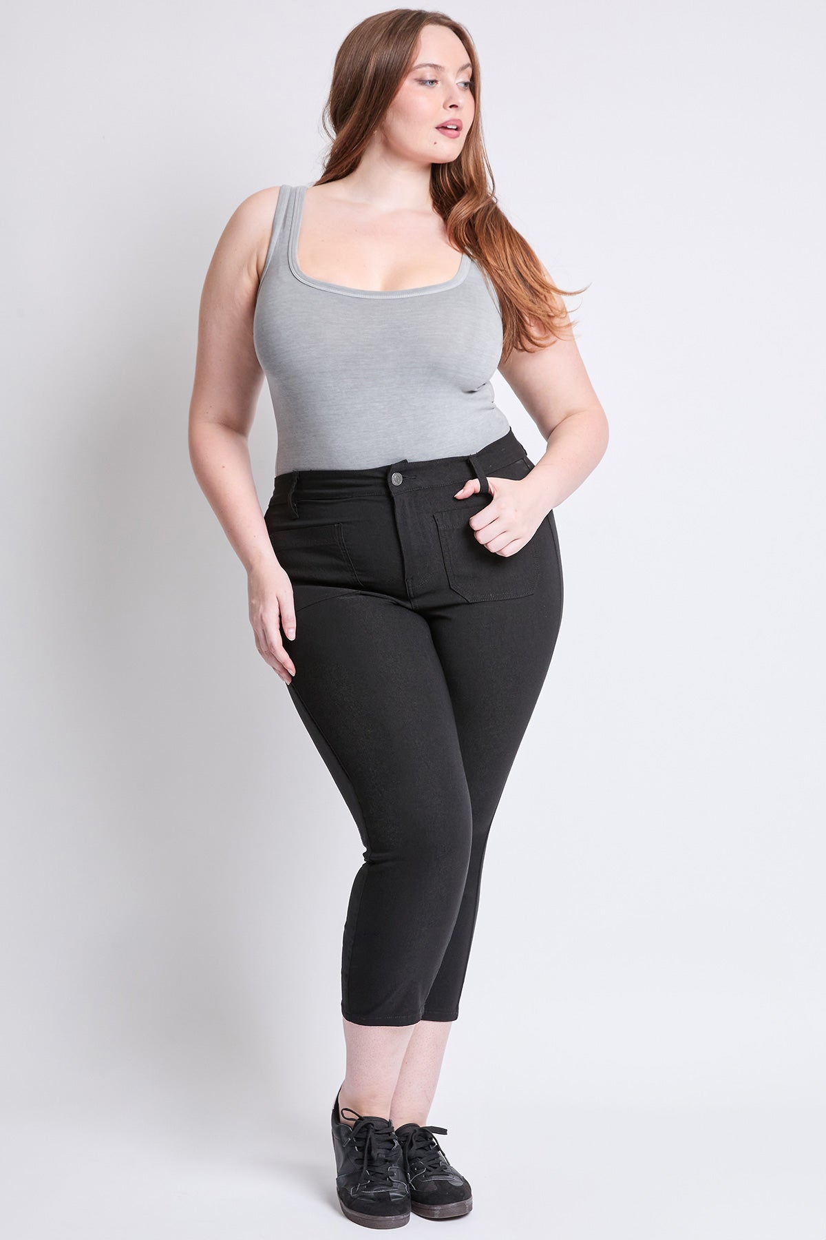 Hyperstretch Crop Straight Leg Pants