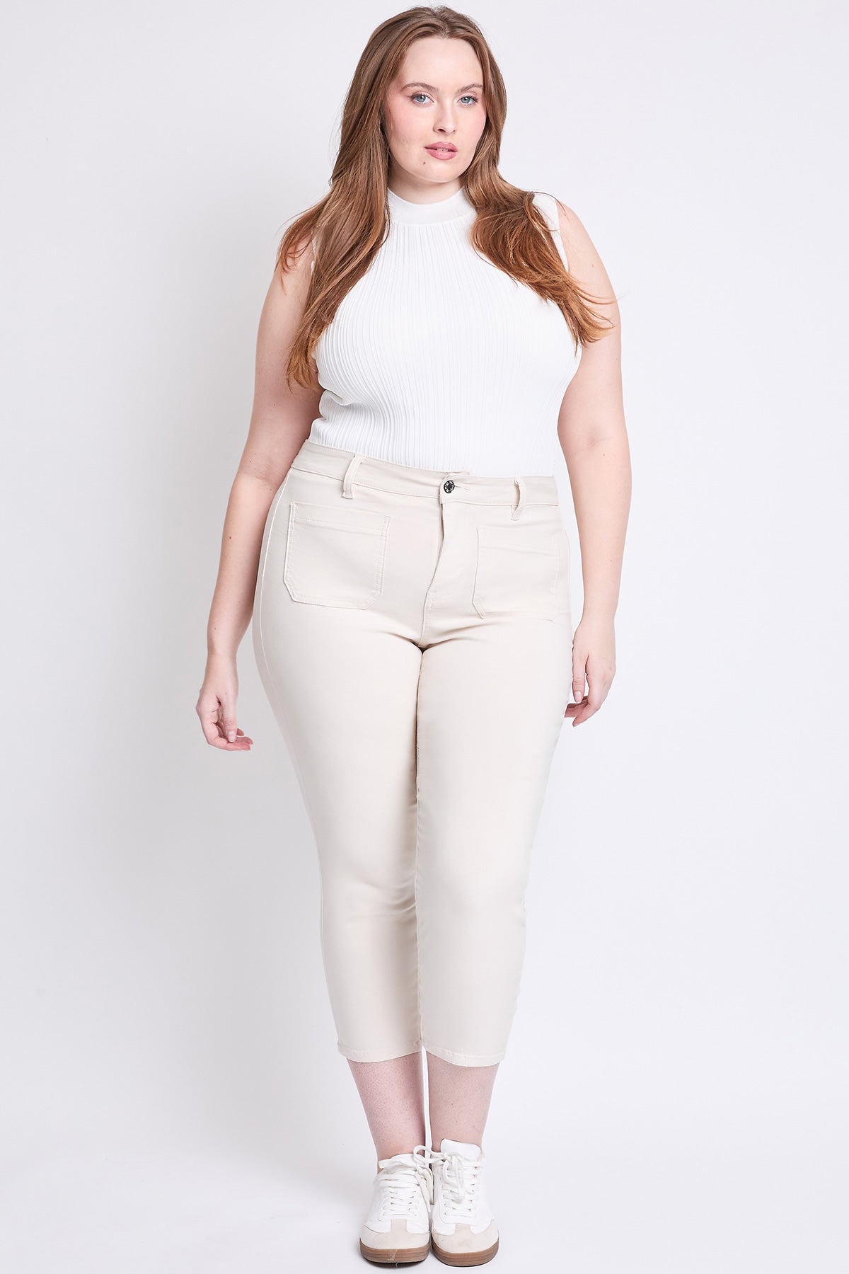 Hyperstretch Crop Straight Leg Pants