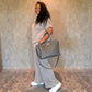 Scuba High Neck Half Zip Pant Set
