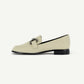 GEORGINA: CLASSIC LOAFER - ECRU