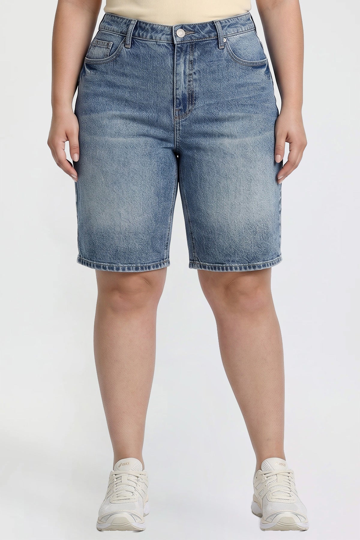 Relaxed Fit Jorts