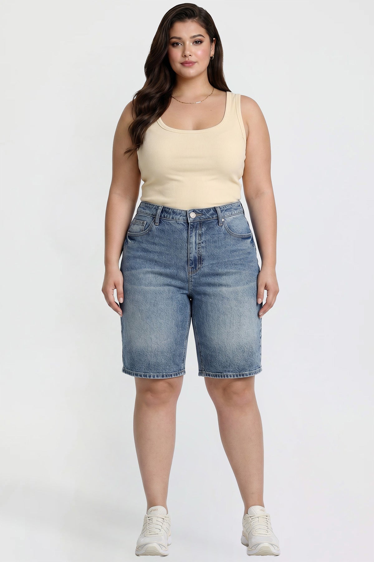 Relaxed Fit Jorts