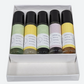 CBD Essential Oils Roll-On set with Crystals and CBD (THC free)
