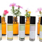 CBD Essential Oils Roll-On set with Crystals and CBD (THC free)