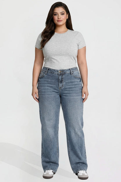 Luxe Wide Leg Jeans