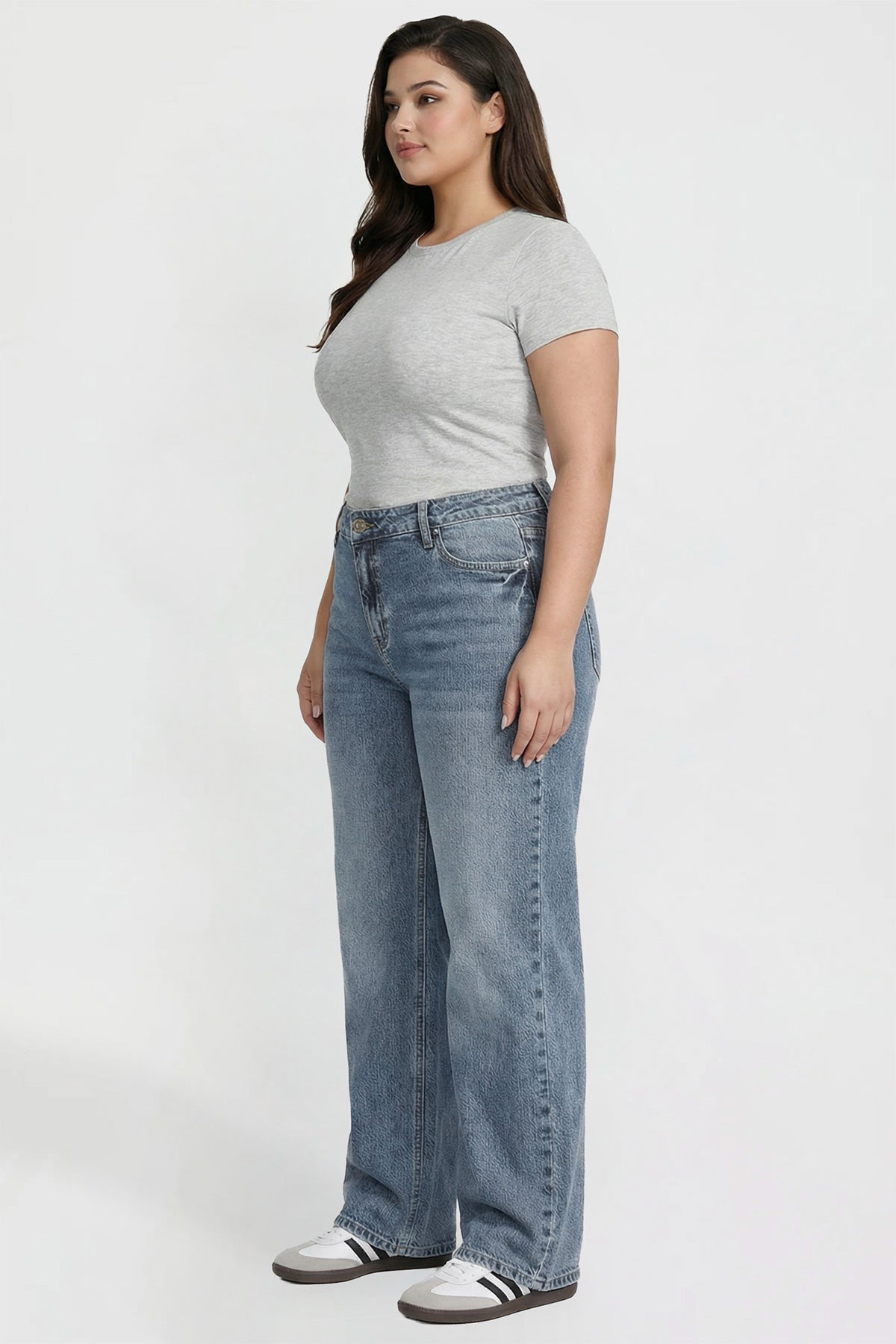Luxe Wide Leg Jeans