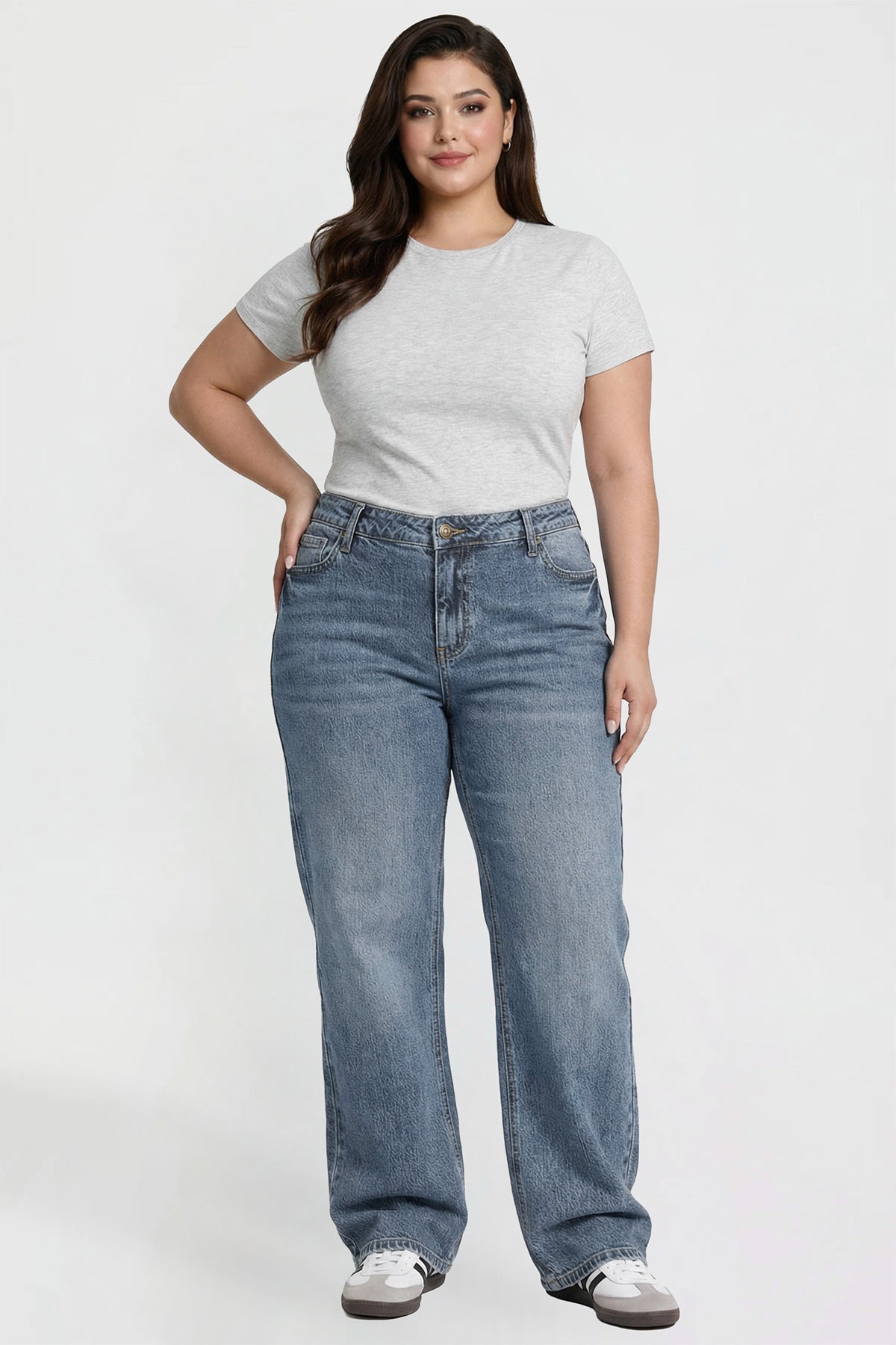 Luxe Wide Leg Jeans