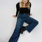 Britney Low Rise Wide Leg Jeans