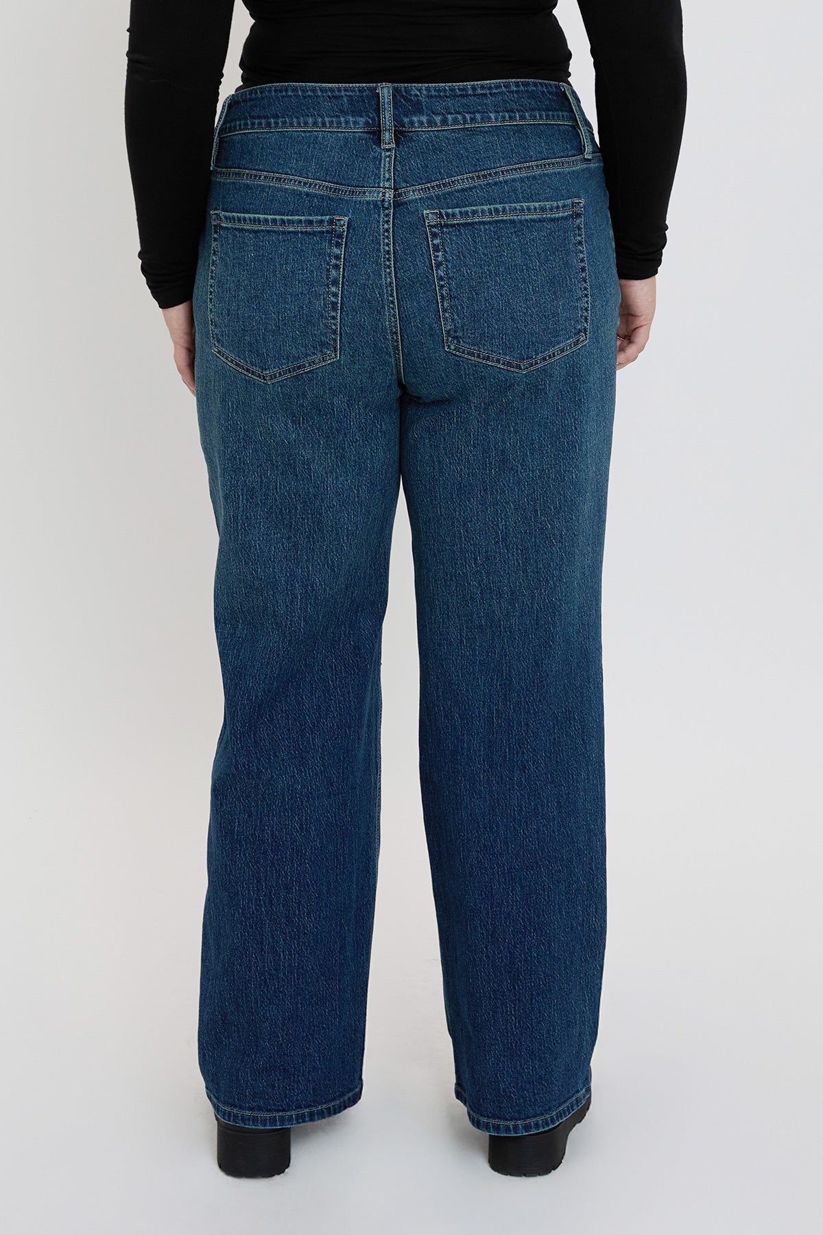 Britney Low Rise Wide Leg Jeans