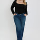 Britney Low Rise Wide Leg Jeans