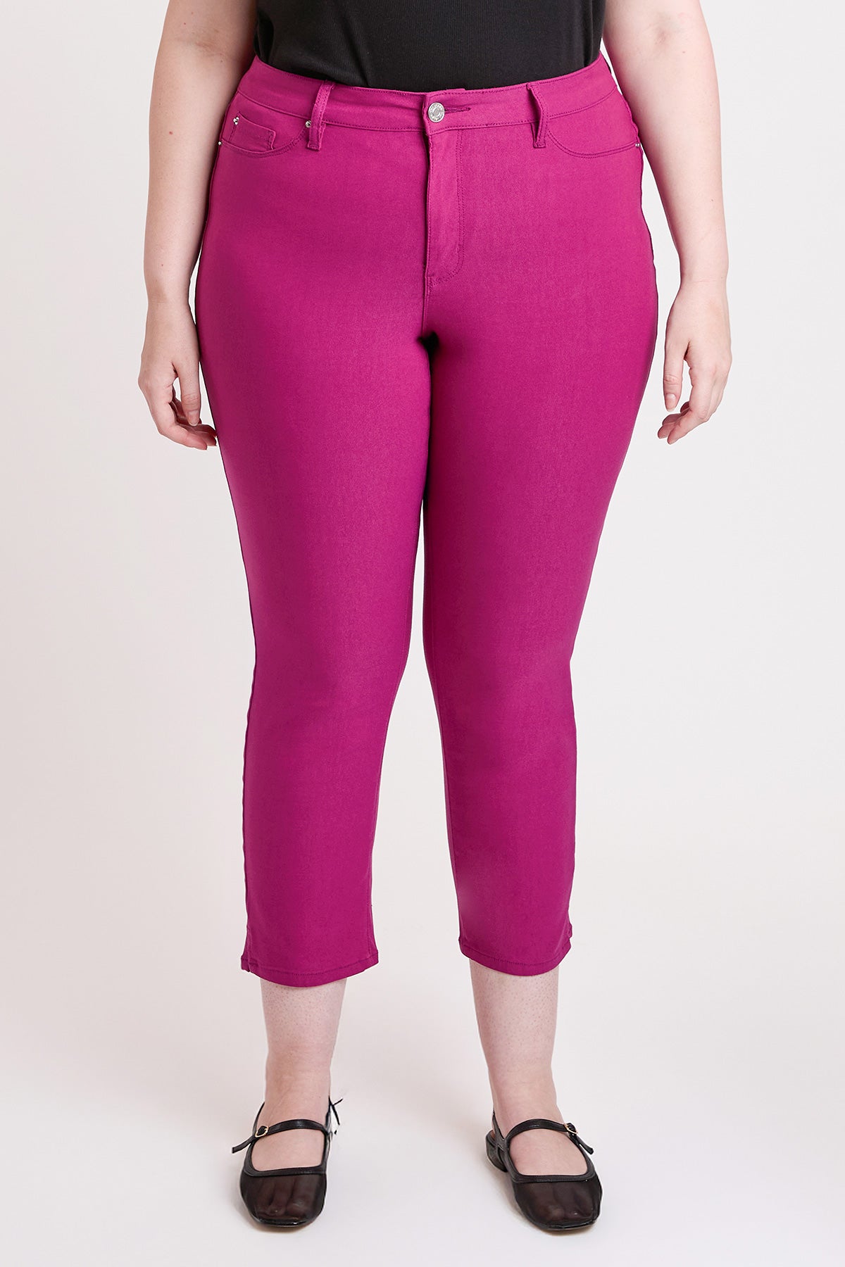 High Rise Hyperstetch Cropped Straight Pants