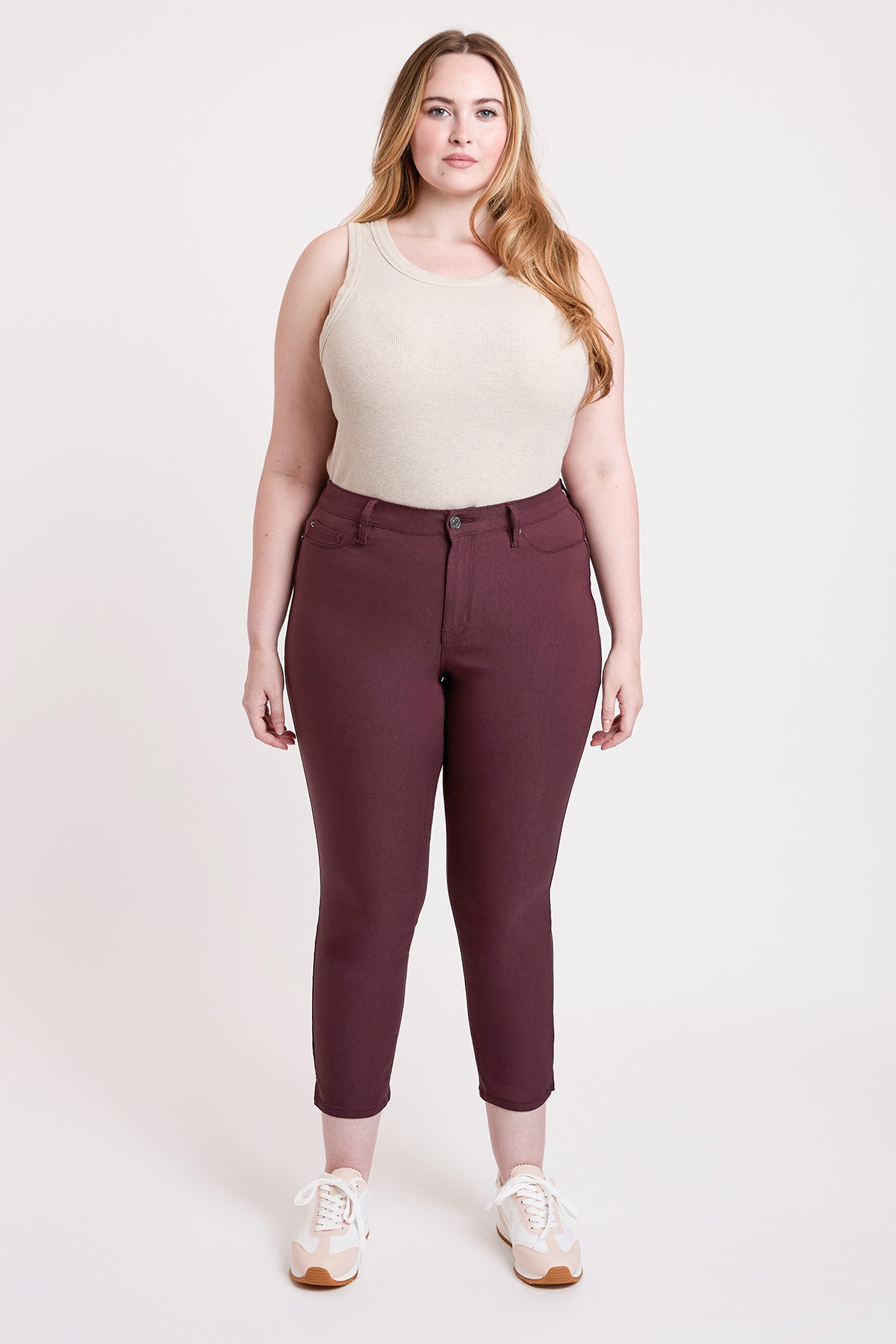 High Rise Hyperstetch Cropped Straight Pants