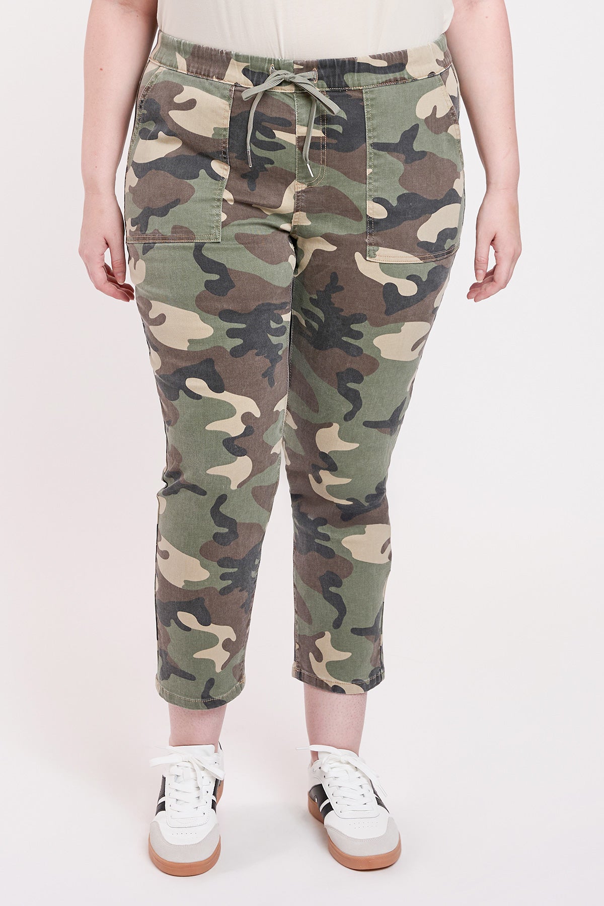 High Rise Pull On Straight Leg Jogger