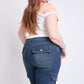 Low Rise Straight Leg Skater Jeans