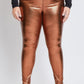 Hyperstretch Metallic Skinny Pants
