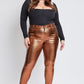 Hyperstretch Metallic Skinny Pants